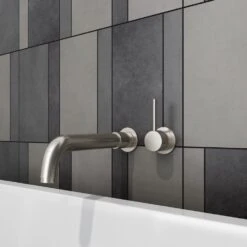 Motegi Single-Handle Wall Mount Roman Tub Faucet In Brushed Nickel -Alliee Bath And Faucet Shop 2d737c93adbdc6dda14d4b48dcc5483c 1800x1800