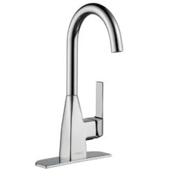 Xander Single-Handle Bar Faucet In Chrome