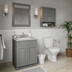 MagickWoods Elements Stratton 24"W X 7"D X 28"H Gray Bathroom Wall Cabinet 21 MagickWoods Elements Stratton 24"W X 7"D X 28"H Gray Bathroom Wall Cabinet -Alliee Bath And Faucet Shop 30045 beautyscene2 mw 1800x1800