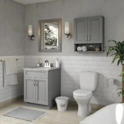 MagickWoods Elements Stratton 24"W X 7"D X 28"H Gray Bathroom Wall Cabinet 22 MagickWoods Elements Stratton 24"W X 7"D X 28"H Gray Bathroom Wall Cabinet -Alliee Bath And Faucet Shop 30045 beautyscene3 mw 1800x1800