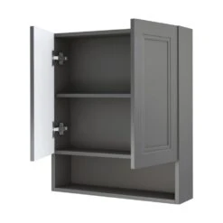MagickWoods Elements Stratton 24"W X 7"D X 28"H Gray Bathroom Wall Cabinet 28 MagickWoods Elements Stratton 24"W X 7"D X 28"H Gray Bathroom Wall Cabinet -Alliee Bath And Faucet Shop 30045 rov1 mw 1800x1800