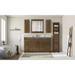 MagickWoods Elements Manchester 12"W X 6-3/4"D X 34"H Mocha Bathroom Wall Cabinet 17 MagickWoods Elements Manchester 12"W X 6-3/4"D X 34"H Mocha Bathroom Wall Cabinet -Alliee Bath And Faucet Shop 30114 scener1 mw 1800x1800
