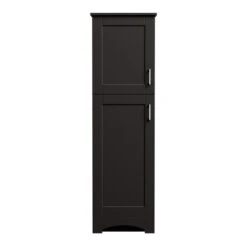 MagickWoods Elements Brighton 18"W X 22"D X 60"H Dark Chocolate Linen Cabinet 19 MagickWoods Elements Brighton 18"W X 22"D X 60"H Dark Chocolate Linen Cabinet -Alliee Bath And Faucet Shop 30204 frontview mw 1800x1800