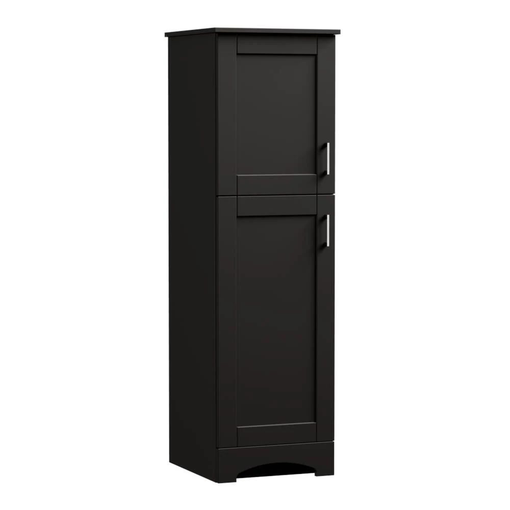 MagickWoods Elements Brighton 18"W X 22"D X 60"H Dark Chocolate Linen Cabinet 4 MagickWoods Elements Brighton 18"W X 22"D X 60"H Dark Chocolate Linen Cabinet - Image 2