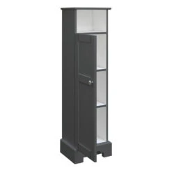 MagickWoods Windsor 13"W X 10"D X 47"H Graphite Gray Linen Cabinet -Alliee Bath And Faucet Shop 30325 lovrev mw 1800x1800