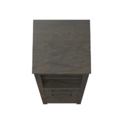 MagickWoods Allerton 19"W X 18-1/2"D X 60"H Smoked Gray Linen Cabinet -Alliee Bath And Faucet Shop 31024 tv mw 1800x1800