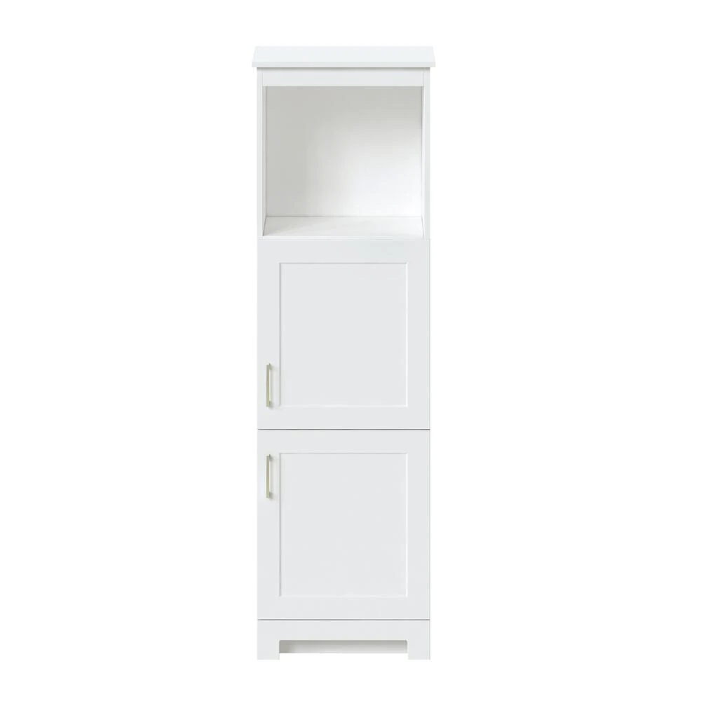 MagickWoods Elements Staverton 18-1/2"W X 15-1/8"D X 60"H White Linen Cabinet 3 MagickWoods Elements Staverton 18-1/2"W X 15-1/8"D X 60"H White Linen Cabinet