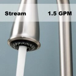 Kaden Single-Handle Pull-Down Sprayer Kitchen Faucet With Reflex And Power Clean In Chrome -Alliee Bath And Faucet Shop 31e8304593b9e4a2b5c74a7a7edd6a44 1800x1800