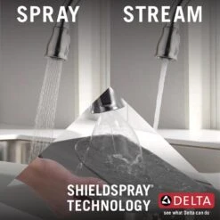 Leland Single-Handle Pull-Down Sprayer Kitchen Faucet With ShieldSpray In Stainless 16 Leland Single-Handle Pull-Down Sprayer Kitchen Faucet With ShieldSpray In Stainless -Alliee Bath And Faucet Shop 351af798b30674ff4cf1d58b2d9b5620 1800x1800