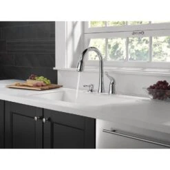 Kate Single-Handle Pull-Down Sprayer Kitchen Faucet With MagnaTite Docking And Soap Dispenser In Chrome -Alliee Bath And Faucet Shop 35595ce15e43adfd3d9ceed5d42a9b4a 1800x1800