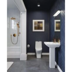 Swiss Madison Sublime Pedestal Bathroom Vessel Sink Round Single Faucet Hole In White -Alliee Bath And Faucet Shop 363d3e4f5284a2dc377034d368876555 1800x1800