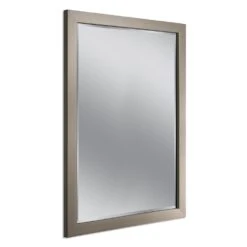 Modern 26 In. X 32 In. Mirror In Brushed Nickel -Alliee Bath And Faucet Shop 3b8f8d0611648f4d08e084d1c1f298fd ea583dd7 becf 4e25 8b28 8a5fd16ad025 1800x1800