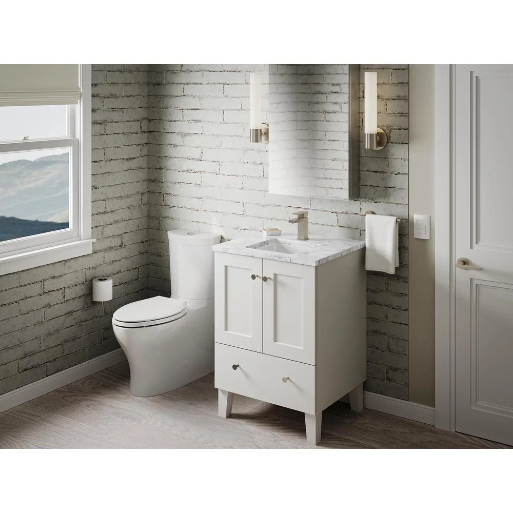 KOHLER Verticyl Undermount Bathroom Sink In White 7 KOHLER Verticyl Undermount Bathroom Sink In White - Image 5