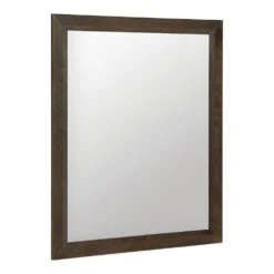 Shaila 24 In. X 31 In. Single Framed Vanity Mirror In White -Alliee Bath And Faucet Shop 3eec0a2b85439d4ee49dc4ad52a37d71 1800x1800