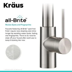 Oletto Single-Handle Pull-Down Sprayer Kitchen Faucet In All-Brite Spot-Free Stainless Steel 16 Oletto Single-Handle Pull-Down Sprayer Kitchen Faucet In All-Brite Spot-Free Stainless Steel -Alliee Bath And Faucet Shop 40a605a5d182e85f4cd4320cc12384eb 1800x1800