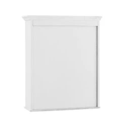 Ashburn 23 In. W X 28 In. H X 8 In. D Framed Surface-Mount Bathroom Medicine Cabinet In White -Alliee Bath And Faucet Shop 43c11097e9c0db27a949144761293d2e 1800x1800