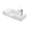 WS Bath Collections Wall Mount / Bathroom Vessel Sink In Ceramic White -Alliee Bath And Faucet Shop 43c70695bb8b837409228793cd0b8800 1800x1800