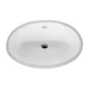 American Standard Ovalyn Front Overflow Undercounter Bathroom Sink With Glazed Underside In White -Alliee Bath And Faucet Shop 440ccf1c486072b9556018209f3378e0 1800x1800