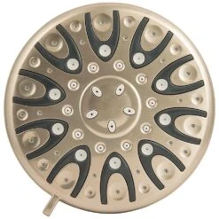 6-Spray Wall Bar Raincan Showerhead With 6-Spray Handshower In Brushed Nickel 12 6-Spray Wall Bar Raincan Showerhead With 6-Spray Handshower In Brushed Nickel -Alliee Bath And Faucet Shop 45388d6d858a384b54bde6edad440c44 1800x1800