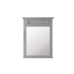 28 In. W X 36 In. H Framed Rectangular Beveled Edge Bathroom Vanity Mirror In Antique Light Cyan -Alliee Bath And Faucet Shop 460177e215fe4a55c030d482c2f14198 1800x1800