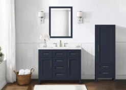 Ove Decors Michigan 20''W X 14.50"D X 60"H Midnight Blue Linen Cabinet -Alliee Bath And Faucet Shop 4838089 P ALT5 1800x1800