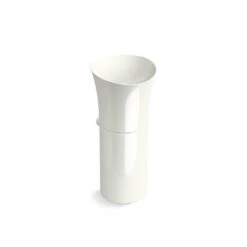 KOHLER Veil Pedestal Vessel Sink In White -Alliee Bath And Faucet Shop 484c9ef32e3ba36d69e622a5b9df8d58 1800x1800