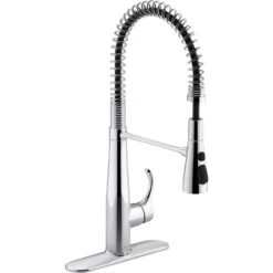 Simplice Single-Handle Pull-Down Sprayer Kitchen Faucet In Vibrant Stainless 21 Simplice Single-Handle Pull-Down Sprayer Kitchen Faucet In Vibrant Stainless -Alliee Bath And Faucet Shop 4a5caef00b87b669bc07712399bc13a9 1800x1800