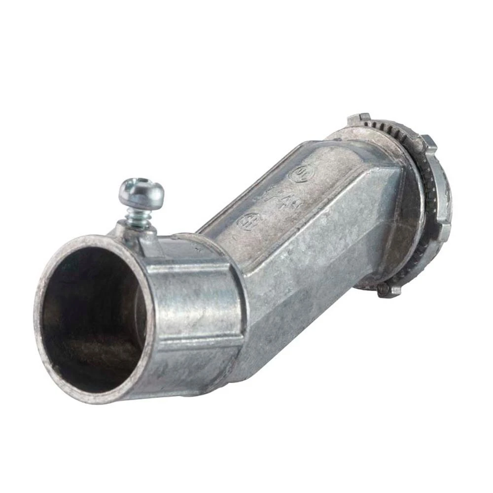 1/2 In. Electrical Metallic Tube (EMT) EMT-to-Box Offset Set-Screw Connector 5 1/2 In. Electrical Metallic Tube (EMT) EMT-to-Box Offset Set-Screw Connector - Image 3