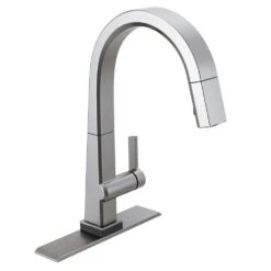 Pivotal Single-Handle Pull-Down Sprayer Kitchen Faucet With Touch2O Technology And MagnaTite Docking In Arctic Stainless -Alliee Bath And Faucet Shop 4f9b0da3c940de49f47dc851a46e119a 1800x1800