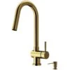 Gramercy Single-Handle Pull-Down Sprayer Kitchen Faucet With Soap Dispenser In Matte Gold 2 Gramercy Single-Handle Pull-Down Sprayer Kitchen Faucet With Soap Dispenser In Matte Gold -Alliee Bath And Faucet Shop 51de152d5f5b837f07a81a0cbbd4bf1e 1800x1800