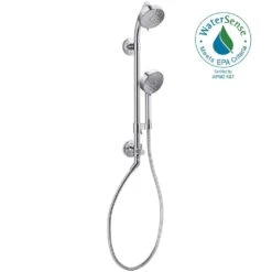 HydroRail-S Shower Column Kit With Awaken Multi-Function Shower Head, Hand Shower And Hose, 2.0 GPM (Valve Not Included) 15 HydroRail-S Shower Column Kit With Awaken Multi-Function Shower Head, Hand Shower And Hose, 2.0 GPM (Valve Not Included) -Alliee Bath And Faucet Shop 5259fb9668e4f21f8a3c0840b9fd9484 1800x1800