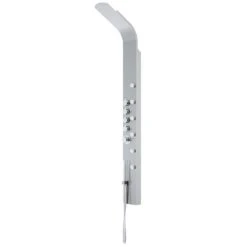 Brielle 70.5 In. 6-Jet High Pressure Shower Panel System With Rainhead Fixed Handheld Dual Shower In Stainless Steel