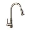7.68 In. Single-Handle Pull-Down Sprayer Kitchen Faucet In Brushed Nickel 1 7.68 In. Single-Handle Pull-Down Sprayer Kitchen Faucet In Brushed Nickel -Alliee Bath And Faucet Shop 530bce5ad676e26aafb913e97c795ad0 1800x1800