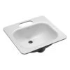 KOHLER Tahoe Undermount Cast Iron Bathroom Sink In White With Overflow Drain 1 KOHLER Tahoe Undermount Cast Iron Bathroom Sink In White With Overflow Drain -Alliee Bath And Faucet Shop 538502c35c09337a1594b9ce00fedaa2 1800x1800