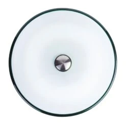 VIGO Clear Crystalline Handmade Countertop Glass Round Vessel Bathroom Sink In Iridescent 21 VIGO Clear Crystalline Handmade Countertop Glass Round Vessel Bathroom Sink In Iridescent -Alliee Bath And Faucet Shop 54b5fd3f9787a670469281c5a404d137 1800x1800