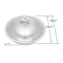 MR Direct Dual-Mount Bathroom Sink In Stainless Steel 11 MR Direct Dual-Mount Bathroom Sink In Stainless Steel -Alliee Bath And Faucet Shop 56b4f84cc22d908e9c2e58200371c337 1800x1800