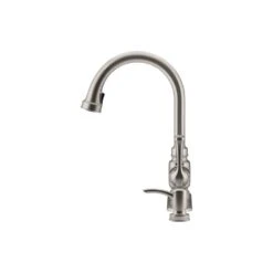 Carmichael Single-Handle Pull-Down Sprayer Kitchen Faucet In Stainless Steel -Alliee Bath And Faucet Shop 575769061bf29eef0b29b0707c6353b3 1800x1800