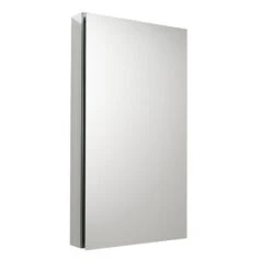 20 In. W X 36 In. H X 5 In. D Frameless Recessed Or Surface-Mounted Bathroom Medicine Cabinet