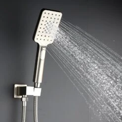 3-Spray With 2.5 GPM 12 In. 2 Functions Tub Ceiling Mount Dual Shower Heads In Spot In Brushed Nickle (Valve Included) 17 3-Spray With 2.5 GPM 12 In. 2 Functions Tub Ceiling Mount Dual Shower Heads In Spot In Brushed Nickle (Valve Included) -Alliee Bath And Faucet Shop 59d1b7996eadcdc966bc529d41bd4152 f6afc7d7 7e84 4d18 a195 102c4d01e42c 1800x1800