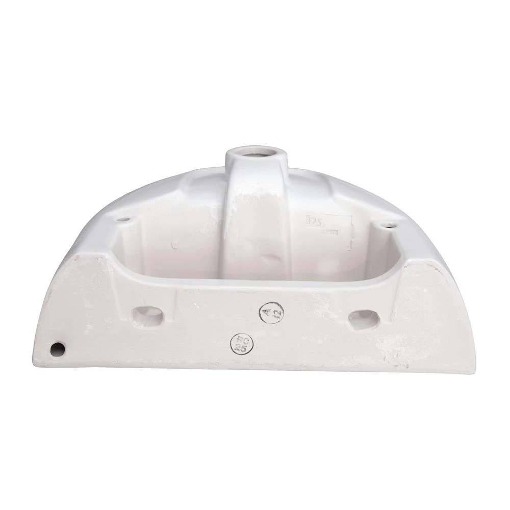 Barclay Products Compact 450 Wall-Hung Bathroom Sink In White 5 Barclay Products Compact 450 Wall-Hung Bathroom Sink In White - Image 3