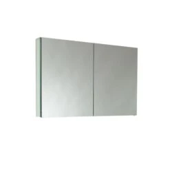 40 In. W X 26 In. H X 5 In. D Framed Recessed Or Surface-Mount Bathroom Medicine Cabinet
