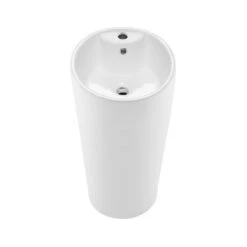 Swiss Madison Monaco Circular Basin Pedestal Sink In Glossy White -Alliee Bath And Faucet Shop 5c7a3bf4b0f5329906ad006b02ac1ed8 1800x1800