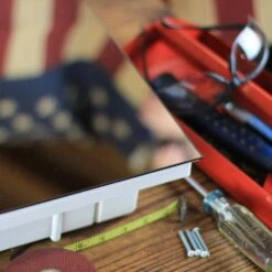 Spacecab 16 In. W X 26 In. H Frameless Recessed Medicine Cabinet With 6-Shelves And Polished Edge Mirror -Alliee Bath And Faucet Shop 5cd52245f38da065e104100b59c07307 1800x1800