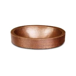 Monarch Abode 17 In. Hand Hammered Skirted Vessel Bathroom Sink In Pure Copper 10 Monarch Abode 17 In. Hand Hammered Skirted Vessel Bathroom Sink In Pure Copper -Alliee Bath And Faucet Shop 5e7f853859d1a0cb6f0b2488eb2c5024 1800x1800