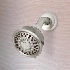5-Spray 3.8 In. Single Wall Mount Low Flow Fixed Shower Head In Brushed Nickel -Alliee Bath And Faucet Shop 5fccda818ab5d768a7cd40fd590ca9d9 1800x1800