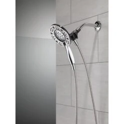 In2ition Two-in-One 4-Spray 6 In. Dual Wall Mount Fixed And Handheld Shower Head In Chrome -Alliee Bath And Faucet Shop 600dcdec229fe3a97bcabae930e64fe9 1800x1800