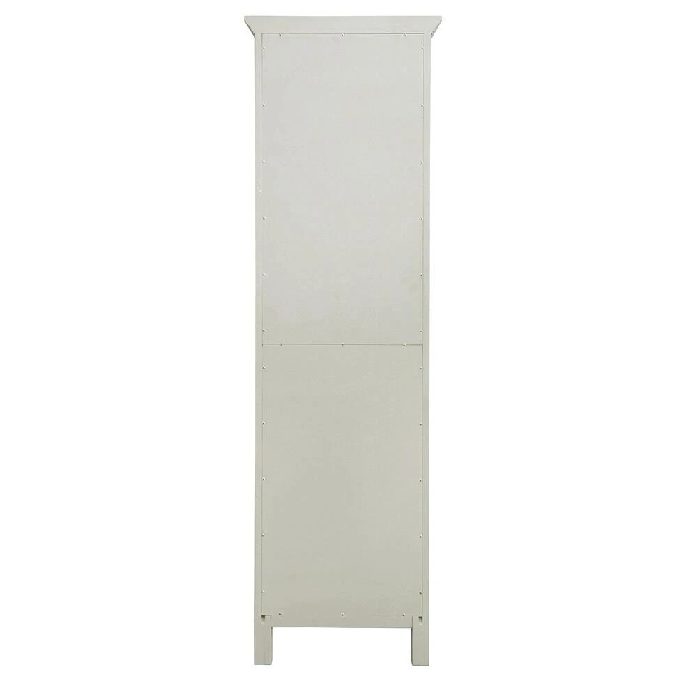 Foremost® Rayna 20"W X 15"D X 68"H Gray Linen Cabinet 4 Foremost® Rayna 20"W X 15"D X 68"H Gray Linen Cabinet - Image 2
