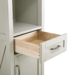 Foremost® Rayna 20"W X 15"D X 68"H Gray Linen Cabinet 15 Foremost® Rayna 20"W X 15"D X 68"H Gray Linen Cabinet -Alliee Bath And Faucet Shop 6050440 Drawer Detail 1 1800x1800