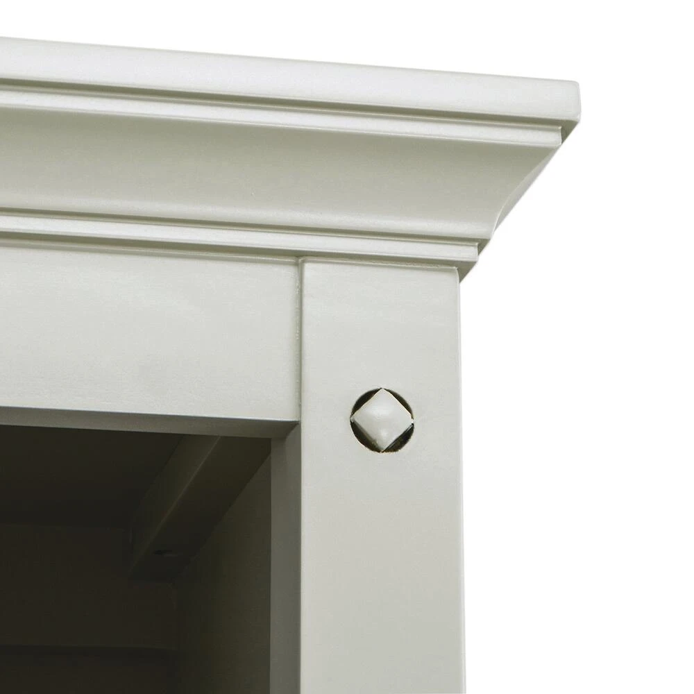 Foremost® Rayna 20"W X 15"D X 68"H Gray Linen Cabinet 9 Foremost® Rayna 20"W X 15"D X 68"H Gray Linen Cabinet - Image 7