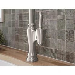 Arsdale Single-Handle Pull-Down Sprayer Kitchen Faucet With Soap/Lotion Dispenser In Vibrant Stainless -Alliee Bath And Faucet Shop 6163e6a45fcf47a28d6671758419d08e 1800x1800